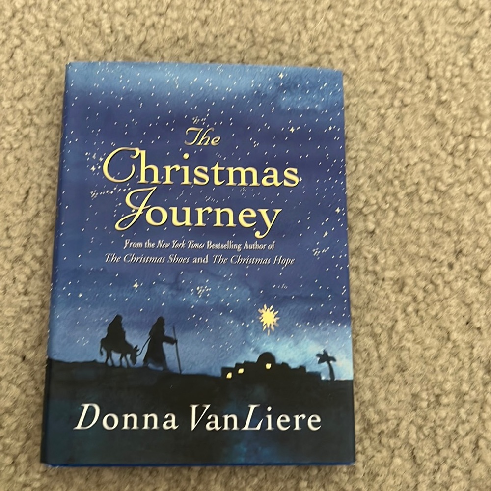 🎀2 for $8🎀 The Christmas Journey Hardcover book